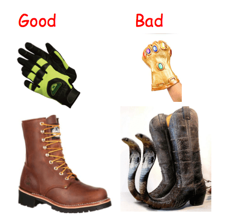 Boots and Gloves